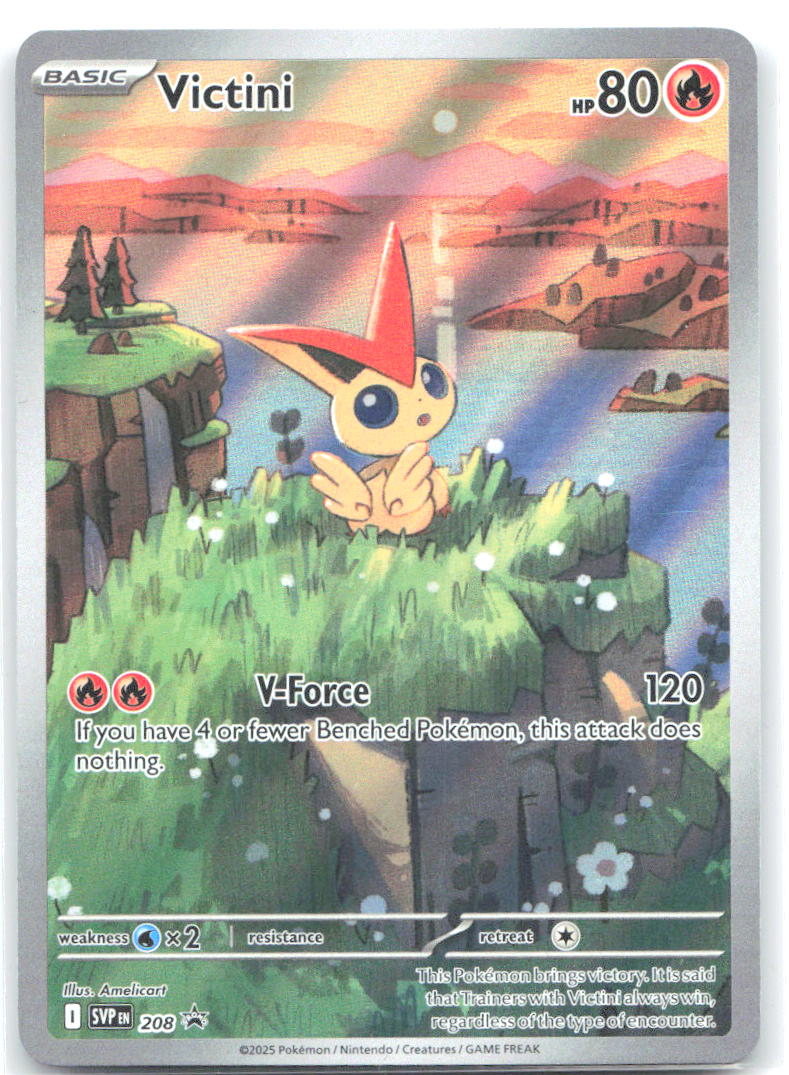 Victini Holo Promo SV: Scarlet & Violet Promo Cards 208 NM Natsumi Yoshida