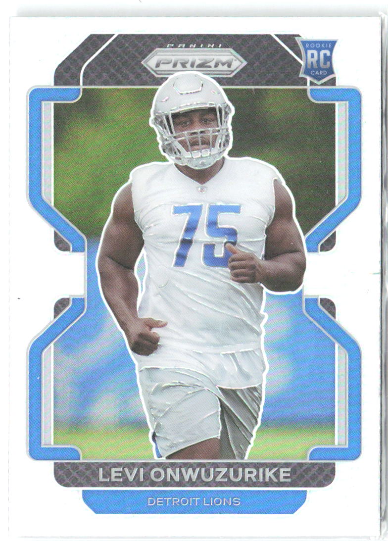 Levi Onwuzurike Panini Prizm - Silver 423 2021 Detroit Lions