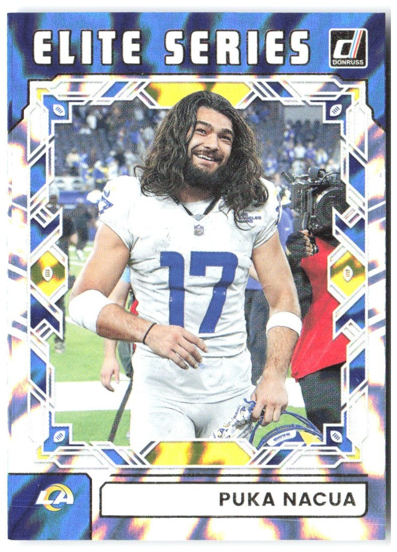 Puka Nacua Donruss - The Elite Series TES-PNA 2025 Los Angeles Rams