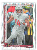 Michael Wilson Topps Chrome - Ray Wave Refractor 2 2025 Arizona Cardinals