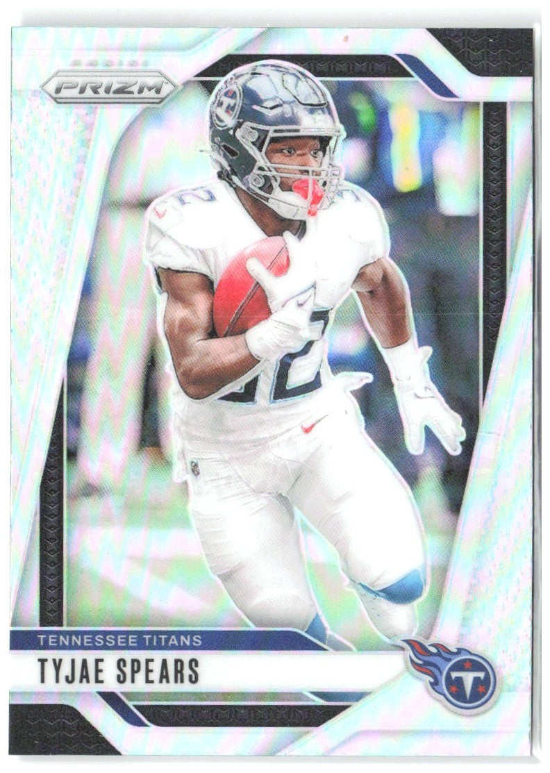 Tyjae Spears Panini Prizm - Silver 278 2024 Tennessee Titans