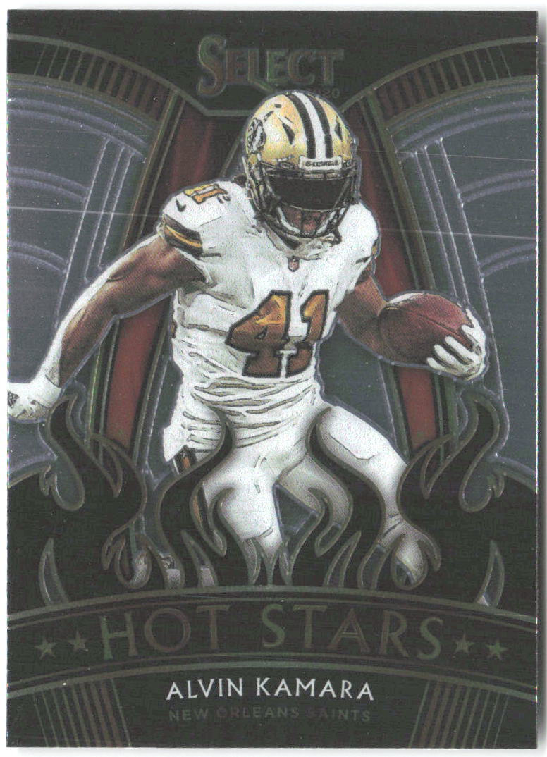 Alvin Kamara Panini Select - Hot Stars HS15 2020 New Orleans Saints