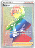 Peonia Secret Holo Secret Rare SWSH06 Chilling Reign 219/198 NM kirisAki