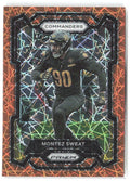 Montez Sweat Panini Prizm - Lazer 299 2023 Washington Commanders