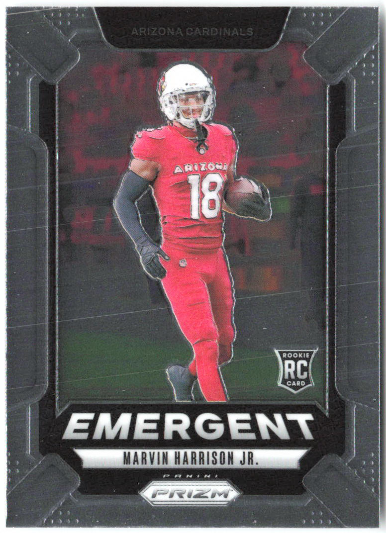 Marvin Harrison Jr. Panini Prizm - Emergent 5 2024 Arizona Cardinals