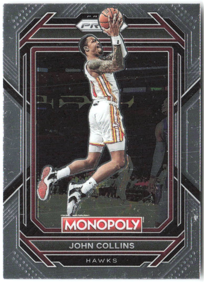 John Collins Panini Prizm Monopoly 3 2022-23 Atlanta Hawks