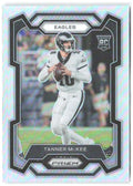 Tanner McKee Panini Prizm - Silver 383 2023 Philadelphia Eagles