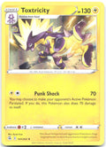 Toxtricity 107 Holo Rare SWSH08: Fusion Strike 107/264 NM Ryuta Fuse