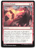 Molten Exhale Foil C Tarkir Dragonstorm 113 NM Nathaniel Himawan