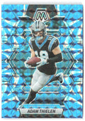 Adam Thielen Panini Mosaic - Reactive Blue Mosaic 28 2023 Carolina Panthers