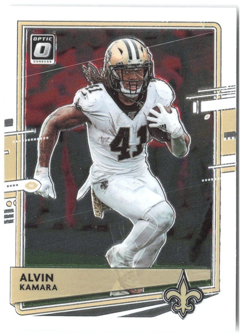 Alvin Kamara Donruss Optic 70 2020 New Orleans Saints