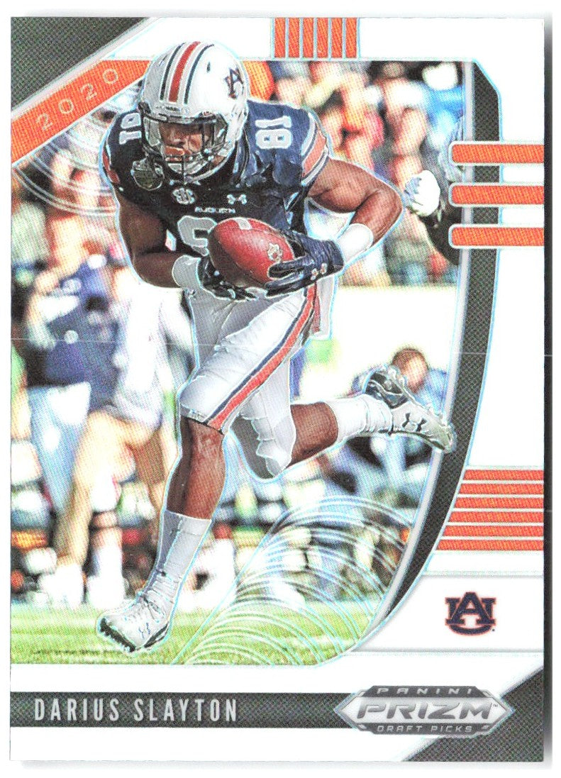 Darius Slayton Panini Prizm Draft Picks - Prizms Silver 26 2020 Auburn Tigers