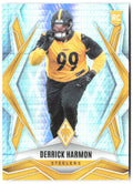Derrick Harmon Panini Phoenix - Silver Hyper Prizm 241 2025 Pittsburgh Steelers
