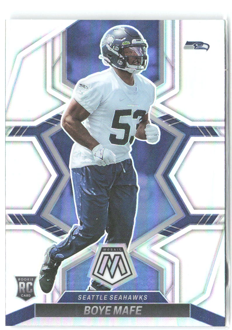Boye Mafe Panini Mosaic - Silver 385 2022 Seattle Seahawks