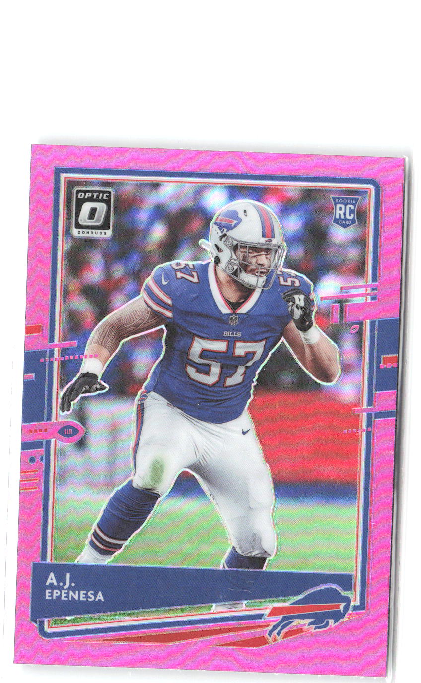 A.J. Epenesa Donruss Optic - Pink 112 2020 Buffalo Bills