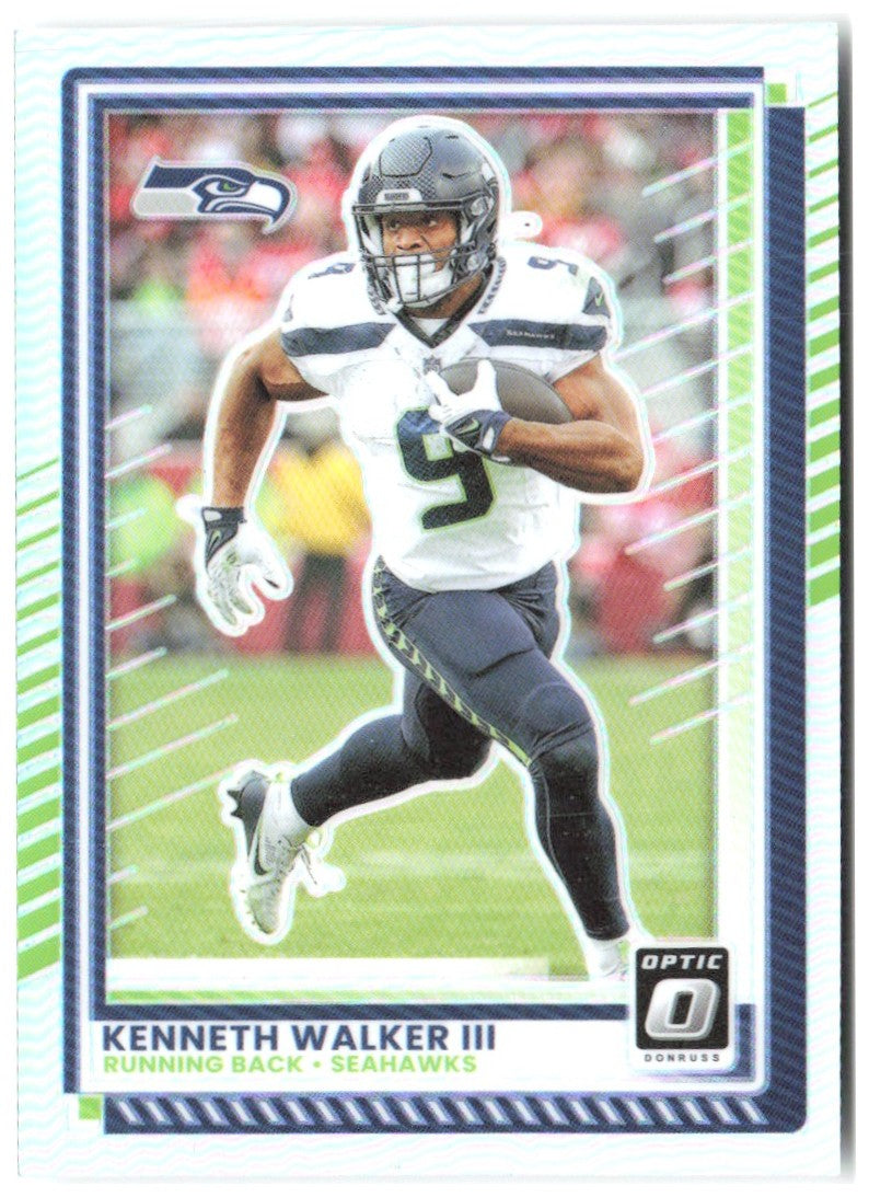 Kenneth Walker III Donruss Optic - Holo 133 2025 Seattle Seahawks