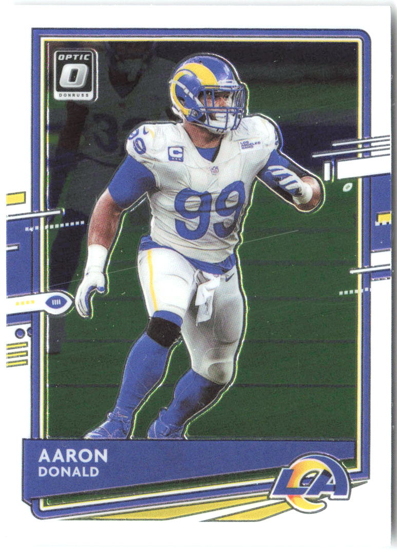 Aaron Donald Donruss Optic 58 2020 Los Angeles Rams