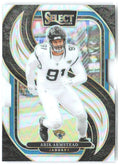 Arik Armstead Panini Select - Silver Prizm Die Cut 107 2024 Jacksonville Jaguars