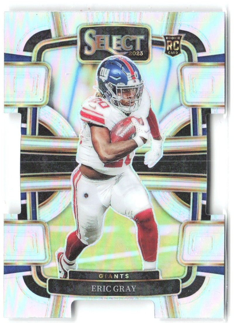 Eric Gray Panini Select - Silver Prizms Die Cuts 74 2023 New York Giants