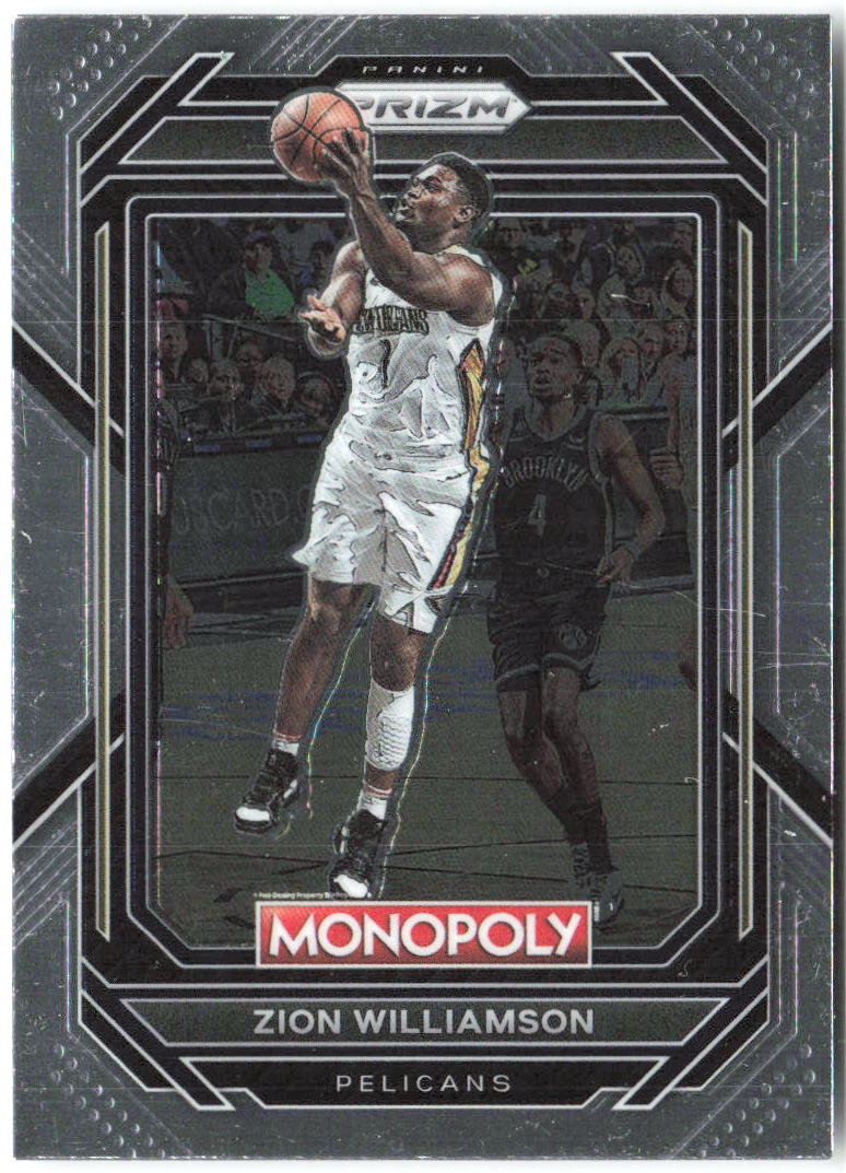 Zion Williamson Panini Prizm Monopoly 55 2022-23 New Orleans Pelicans