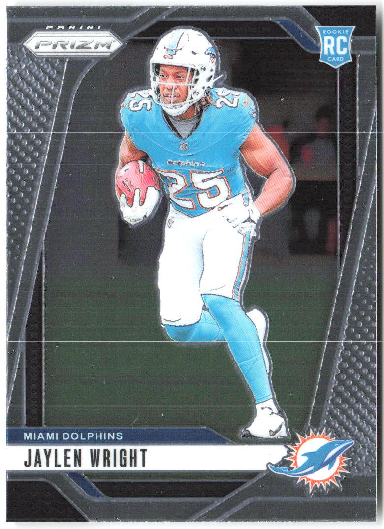 Jaylen Wright Panini Prizm 348 2024 Miami Dolphins RC