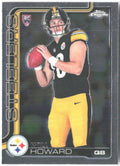 Will Howard Topps Chrome 321 2025 Pittsburgh Steelers RC