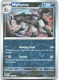 Mightyena Reverse Holo Uncommon SV06 Twilight Masquerade 114/167 NM kawayoo