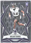 Malaki Starks Panini Phoenix 195 2025 Baltimore Ravens RC