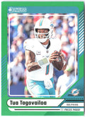 Tua Tagovailoa Donruss - Press Proof Green 90 2024 Miami Dolphins