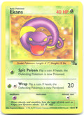 Ekans Unlimited Common Fossil 46/62 LP Kagemaru Himeno