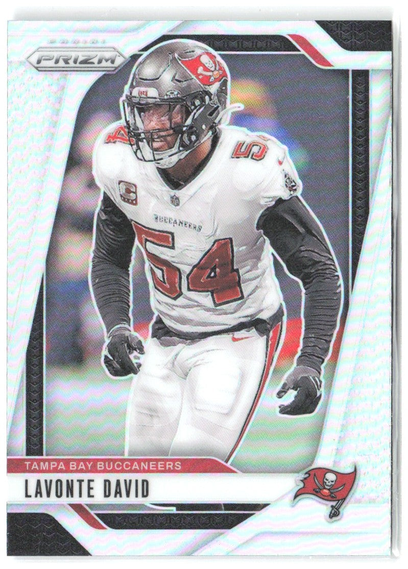 Lavonte David Panini Prizm - Silver 272 2024 Tampa Bay Buccaneers