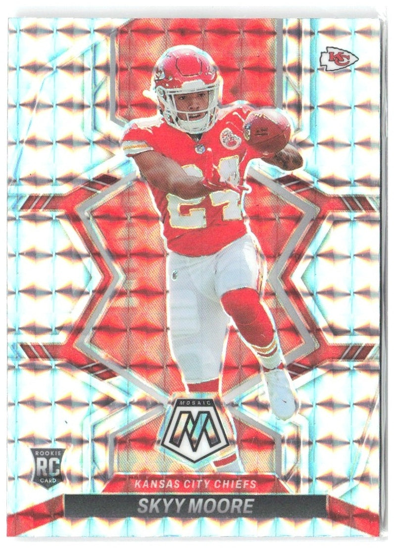 Skyy Moore Panini Mosaic - Mosaic 319 2022 Kansas City Chiefs
