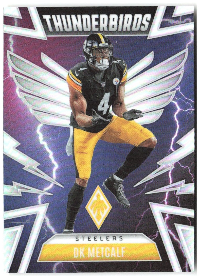DK Metcalf Panini Phoenix - Thunderbirds 43 2025 Pittsburgh Steelers