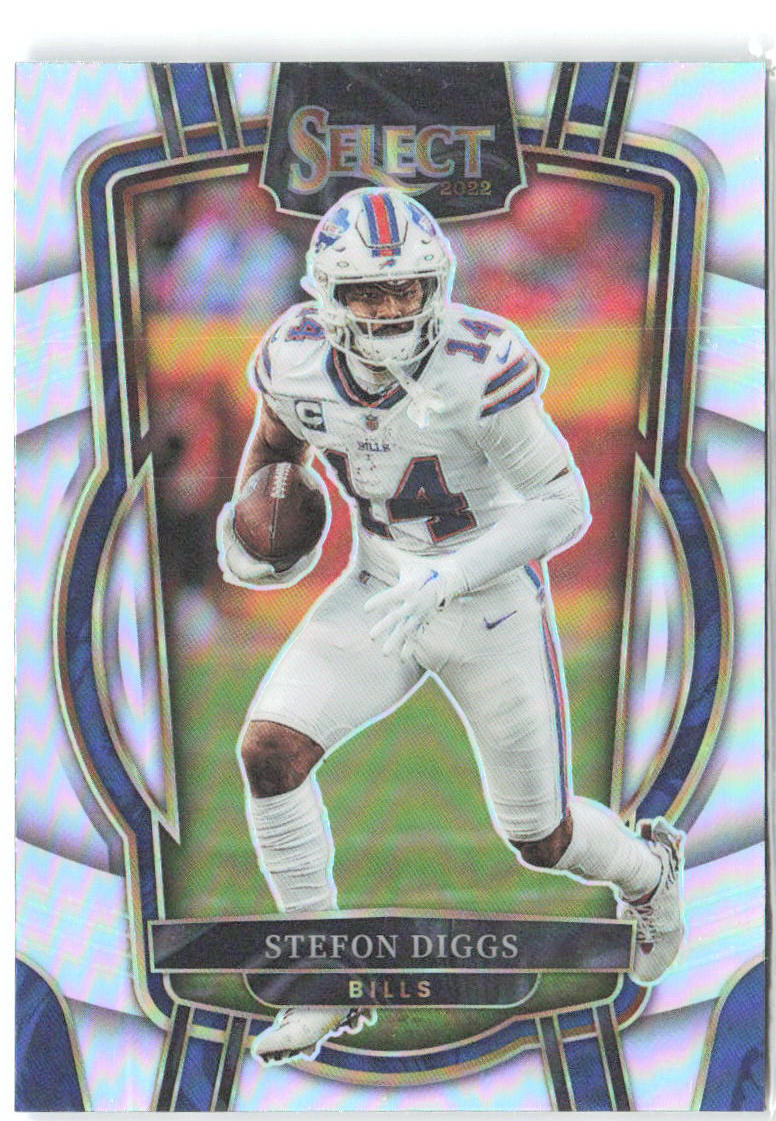 Stefon Diggs Panini Select - Silver Prizm 289 2022 Buffalo Bills