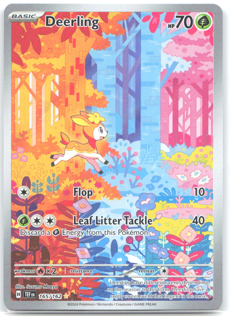 Deerling Holo Illustration Rare SV05: Temporal Forces 165/162 NM Susumu Maeya