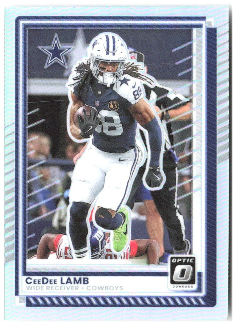 CeeDee Lamb Donruss Optic - Holo 24 2025 Dallas Cowboys