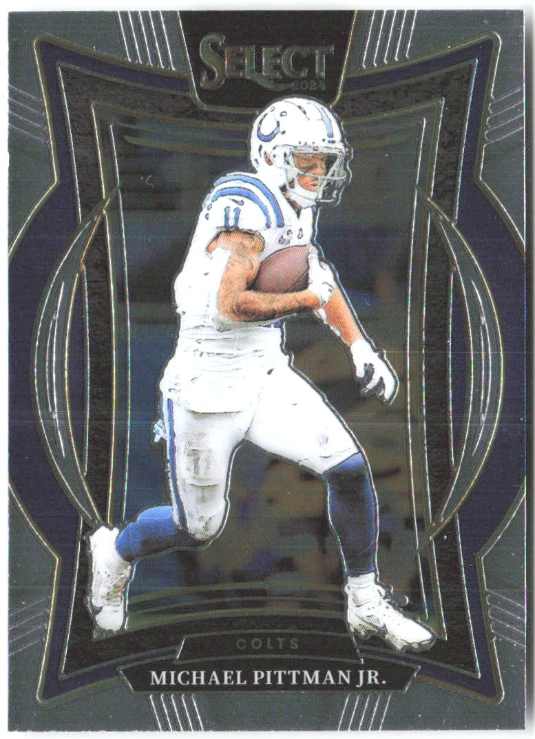 Michael Pittman Jr. Panini Select 83 2024 Indianapolis Colts