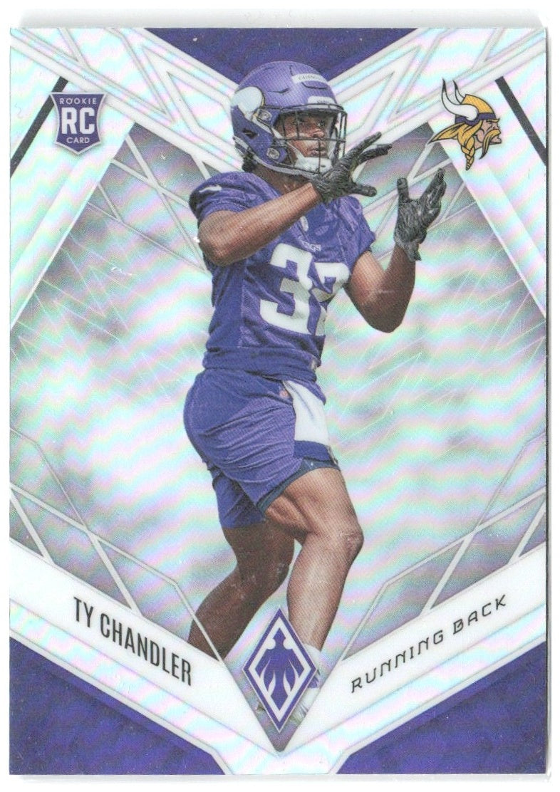 Ty Chandler Panini Phoenix - Silver 155 2022 Minnesota Vikings