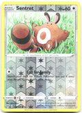 Sentret Reverse Holo Common SWSH03 Darkness Ablaze 135/189 NM Mina Nakai