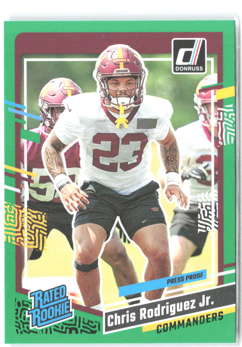 Chris Rodriguez Jr. 398 Washington Commanders