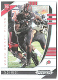 Zack Moss Panini Prizm Draft Picks - Prizms Silver 139 2020 Utah Utes