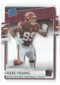 Chase Young Panini Chronicles - Clearly Donruss Rated Rookies RR-CY 2020