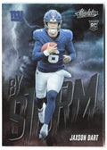 Jaxson Dart Panini Absolute - By Storm 7 2025 New York Giants