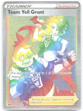 Team Yell Grunt Secret Rare SWSH01 Sword & Shield Base Set 210/202 NM nagimiso
