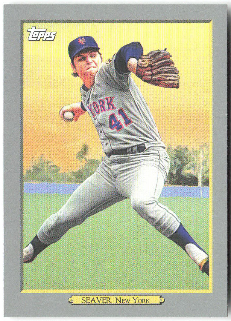 Tom Seaver Topps Holiday - Originals 2025 Foil Buybacks TR-21 2025 New York Mets