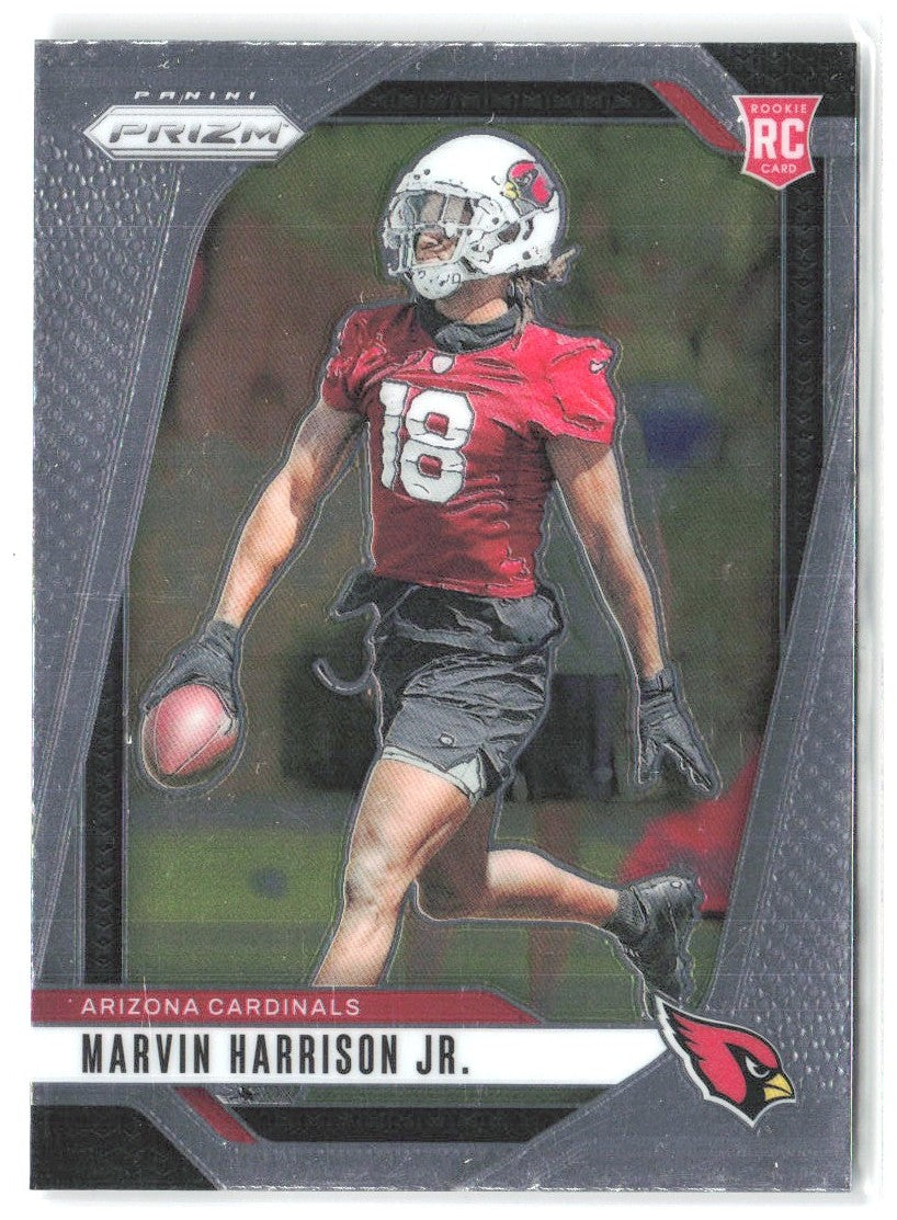 Marvin Harrison Jr. Panini Prizm 375 2024 Arizona Cardinals RC