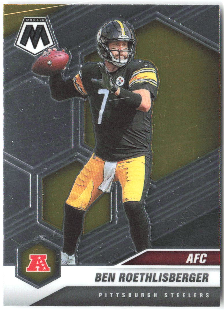 Ben Roethlisberger Panini Mosaic 230 2021 Pittsburgh Steelers