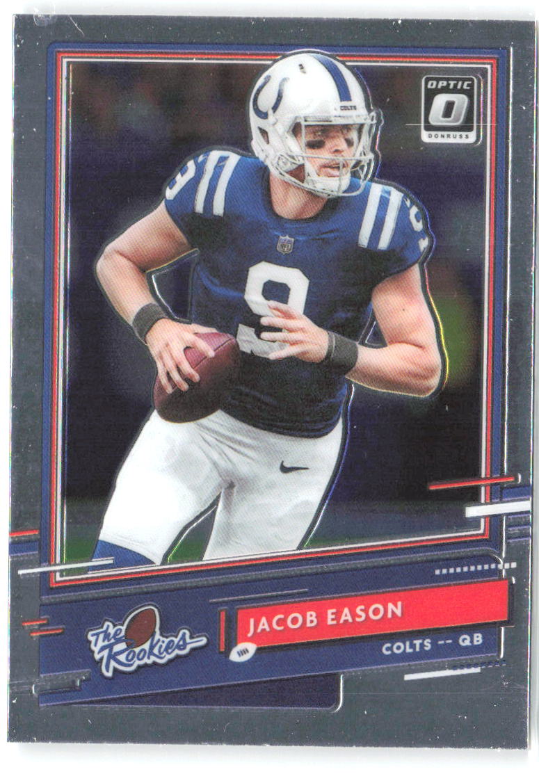 Jacob Eason Donruss Optic - The Rookies TR-JE 2020 Indianapolis Colts