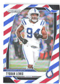 Tyquan Lewis Panini Prizm - Red White and Blue 125 2024 Indianapolis Colts