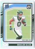 Braelon Allen Donruss Optic - Holo 211 2024 New York Jets